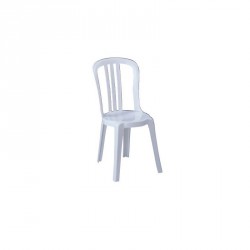chaise bistrot blanche